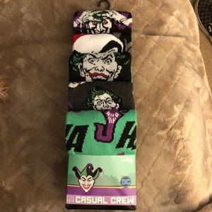 🐝Brand new men’s Joker casual crew socks 5 pair